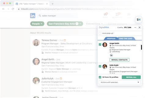 signal hire|Extensions to Find Contacts .